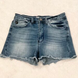 KanCan 5 (26) Denim Women’s Jeans Shorts Stretch Mid Rise KC11213M